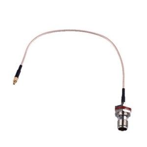 TNC bulkhead female to MMCX male, RG178 cable