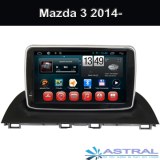 2 Din Android Quad GPS Radio de base Lecteur DVD de voiture pour 2014 Mazda 3 avec OBD...
