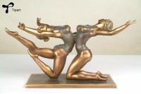 Modern Dancing Girls sculptures