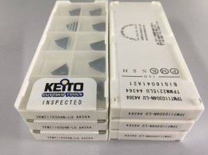 Carbide inserts TPMT110304N-LU A4364