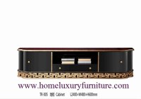 Les meubles en bois TV de salon de meubles en bois solide des prix de supports de TV ti...