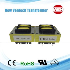 E4214 type low frequency silicon steel transformer manufacturer PCB mount transformer