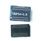 TSOP54 Pin Board TSOP54-0.8 Interposer Board Receptacle Pin Adapter Plate Burn in Socke...