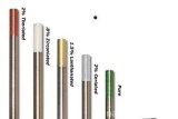 Tungsten Electrodes