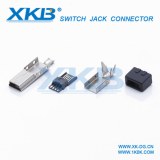 Mini male three piece Mini wire male head