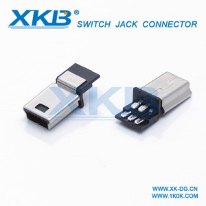 High quality mini din male connector