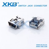 Mini usb female patch mini connector