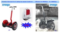 2 wheel self balancing electric scooter with remote control for promotion