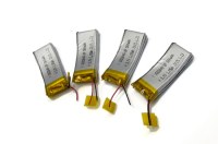 3.7V 500mah Curved Lithium Polymer Battery for smart Watch