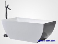 UB153 extra thicken freestanding modern bath tub for sale