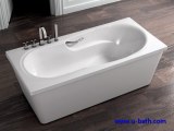Freestanding modern acrylic bathtub for soaking on wholesale