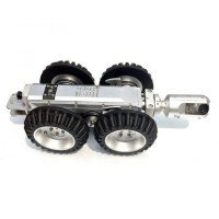 Pipe video robotic inspection camera system