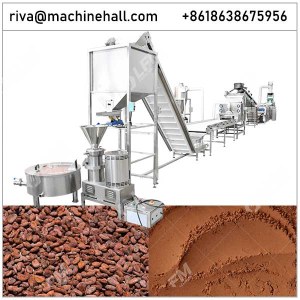 Unité De Transformation De Cacao (De La Torréfaction À La Poudre De Cacao)