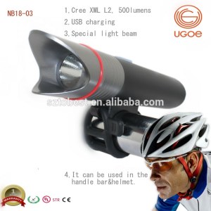 Hot sell SHARK LIGHT 500lumens led usb bike light