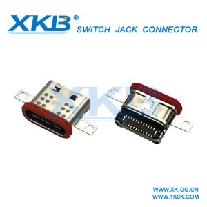 Waterproof TYPE-C female USB3.1 connector