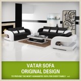 1+2+3 sofa en cuir V003C