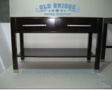 Hotel Bathroom Vanity Base with Solid Wood Legs