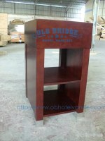 Hotel Bathroom Vanity Base with Solid Wood Legs