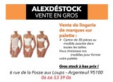 Lots de lingerie de marques en gros - Prix imbattables