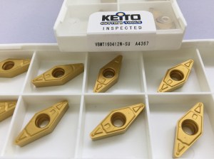 Carbide inserts VBMT160412N-SU A4367