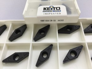 Carbide inserts VBMT160412N-SU A4368