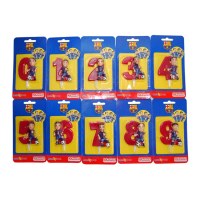 Bougies d'anniversaire Barsa et Winx