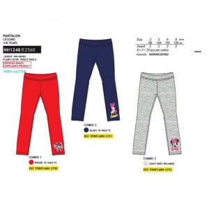 Vente en ligne Legging Fille Minnie 3/8ans