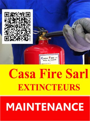 Extincteur Poudre ABC Casablanca