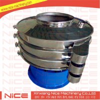 Customized circular sieving machine for wood shaving