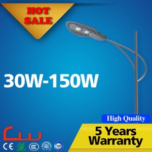 5 Years warranty cool white 30 watt -150 watt IP65 LED street light price for highway...