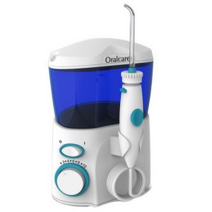Home use oral irrigator with ten setting for oral hygiene
