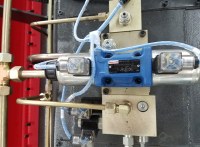 WC67K CNC Hydraulic Sheet Metal Press Brake Bender Machine With DA41s System