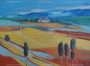 Exportation des peintures à l'huile et des châssis en bois