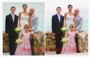 Precious oil painting from photo with top quality