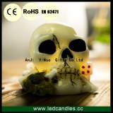 Halloween Favor Skull Candle Wax