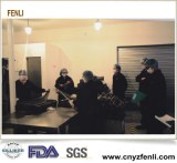 Usine passé l'inspection de Silliker sous rouleau pan silicone et fibre de verre offre...