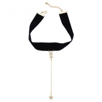 Vente en gros Collier Choker noir en velours