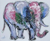 Abstract Handmade Canvas Oil Painting Wall Art