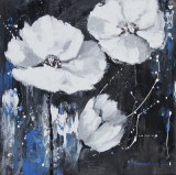 Decoration Wall Art Abstract Floral Canvas Oil Painting