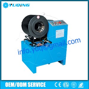 YQA45 Electric 1.5 inch small production hydraulic hose crimping machine