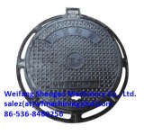 DI Sand Casting Manhole Cover Frame with Machining Manhole Cover