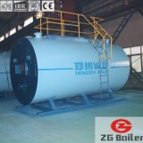 SZS Series Oil and Gas Boiler in Textile business