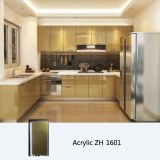 High gloss kitchen cabinet