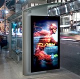 Un abri d'arrêt de bus