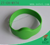 RFID round silicone wristband tag (Product model:ZT-CH-WY74)