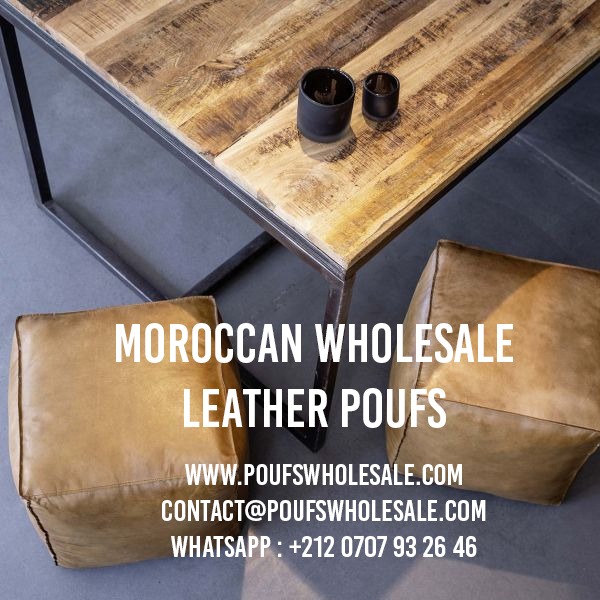 Moroccan Poufs wholesale